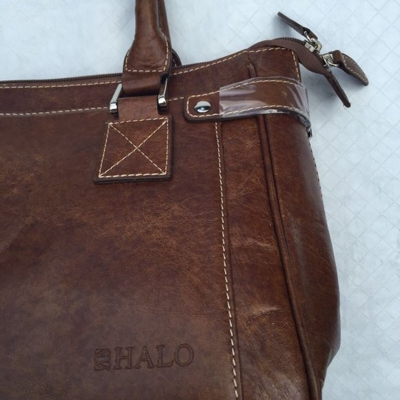 Argentinian Brown Calf Leather*Duffle Bag $1150 - Picture 4 of 8